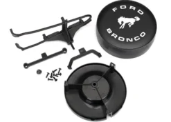 Traxxas Spare tire mount/ mounting bracket/ spare tire cover/ mounting hardware – TRX8074