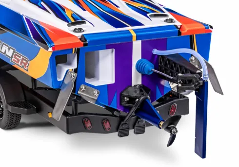 Traxxas Spartan SR 36 VXL Brushless Boot RTR Rood (80km/h)