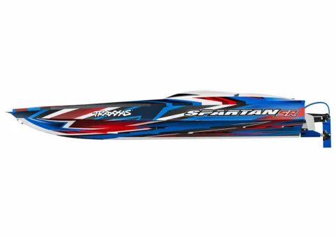Traxxas Spartan SR 36 VXL Brushless Boot RTR Rood (80km/h)