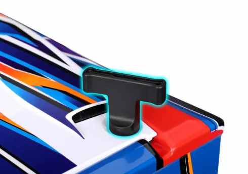 Traxxas Spartan SR 36 VXL Brushless Boot RTR Rood (80km/h)