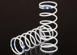 Traxxas Spring, shock, white (GTR xx-long) (1.004 rate blue) (1 pair) – TRX7449