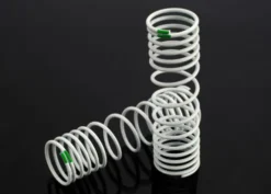 Traxxas Springs, rear (progressive, -10% rate, green) (2) – TRX6866