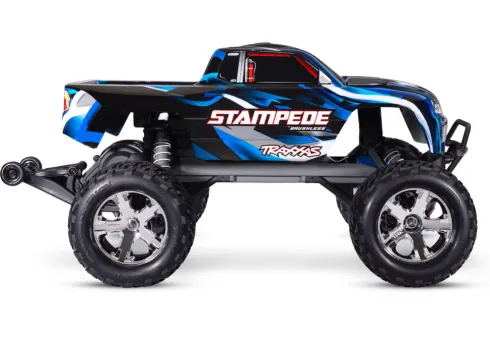 Traxxas Stampede 2WD BL-2S HD brushless electro monster truck RTR Blauw