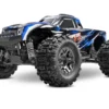 Traxxas Stampede 4X4 VXL HD Monster Truck RTR TSM 2.4Ghz Blauw (Versie 2024) – zonder batterij en lader