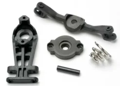 Traxxas Steering arm (upper & lower)/ servo saver/ servo saver spring/ steering arm shaft – TRX5344