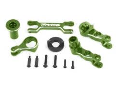 Traxxas Steering bellcranks (left & right)/ draglink (6061-T6 aluminum, green-anodized) (fits X-Maxx) – TRX7746-GRN