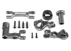 Traxxas Steering bellcranks (left & right)/ draglink (6061-T6 aluminum, gray-anodized) (fits XRT) – TRX7843-GRAY