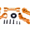 Traxxas Steering bellcranks (left & right)/ draglink (6061-T6 aluminum, orange-anodized) (fits X-Maxx) – TRX7746-ORNG