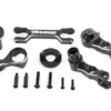 Traxxas Steering bellcranks (left & right)/ draglink (6061-T6 aluminum, gray-anodized) (fits X-Maxx) – TRX7746-GRAY