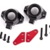 Traxxas Steering block arms (aluminum, red-anodized) (2)/ steering blocks, left or right – TRX9637R