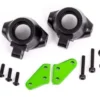 Traxxas Steering block arms (aluminum, green-anodized) (2)/ steering blocks, left or right – TRX9637G