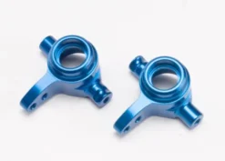 Traxxas Steering blocks aluminum left & right blue-anodized – TRX6837X