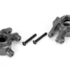 Traxxas Steering blocks, extreme heavy duty, gray (left & right)/ 3x20mm BCS (2) (for use with #9080 upgrade kit) – TRX9037-GRAY