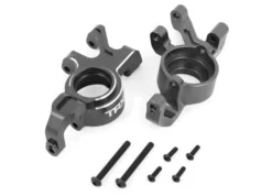 Traxxas Steering blocks, 6061-T6 aluminum (gray-anodized), left & right – TRX7836-GRAY