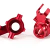 Traxxas Steering blocks, 6061-T6 aluminum (red-anodized), left & right – TRX8937R