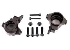Traxxas STEERING BLOCKS, 6061-T6 ALUMINUM (DARK TITANIUM-ANODIZED), LEFT & RIGHT – TRX9635A