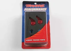 Traxxas Steering blocks 6061-T6 aluminum red-anodized – TRX3636X