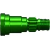 Traxxas Stub axle aluminum green-anodized 1 – TRX7768G
