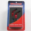 Traxxas Stub axle carriers, Rustler/Stampede/Bandit (2), 6061-T6 aluminum (red-anodized)/ 5x11mm ball bearings (4) – TRX3652X