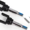 Traxxas Stub axles, front, heavy duty (2)/ yokes (2)/ pins (4) – TRX6854X