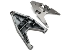 Traxxas Suspension arm lower left/ arm insert (satin black chrome-plated) – TRX8533X