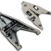 Traxxas Suspension arm, lower right/ arm insert (satin black chrome-plated) – TRX8532X