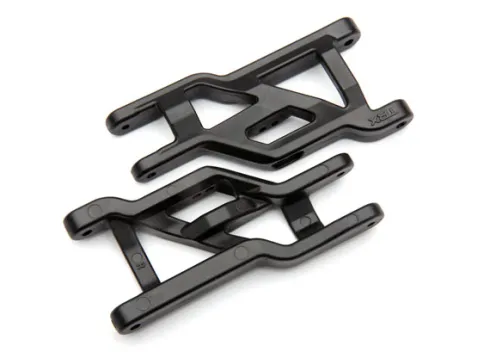 Traxxas Suspension arms, black, front, heavy duty (2) – TRX3631X