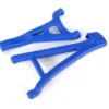 Traxxas Suspension arms, blue, front (left), heavy duty (upper (1)/ lower (1)) – TRX8632X