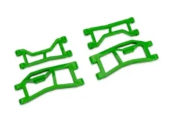 TRAXXAS Suspension arms, rear (upper left (1)/ upper right (1)/ lower left (1)/ lower right (1)) (green) (for use with #10790 Mini Maxx® WideMaxx® suspension kit) – TRX10727-GRN