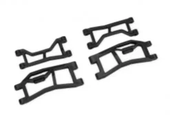 TRAXXAS Suspension arms, rear (upper left (1)/ upper right (1)/ lower left (1)/ lower right (1)) (for use with #10790 Mini Maxx® WideMaxx® suspension kit) – TRX10727-BLK