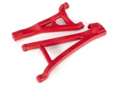 Traxxas Suspension arms, red, front (left), heavy duty upper 1 lower 1 – TRX8632R