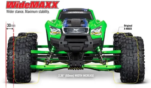 Traxxas Suspension Kit Traxxas X-Maxx 8S WideMaxx Black – TRX7895