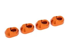 Traxxas Suspension pin retainer, 6061-T6 aluminum (orange-anodized) (4) – TRX7743-ORNG