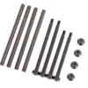 Traxxas Suspension pin set, front & rear (hardened steel), 4x67mm (4), 3.5×48.2mm (2), 3.5×56.7mm (2)/ M3x0.5mm NL, flanged (2) – TRX9540