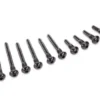 Traxxas Suspension screw pin set, front or rear (hardened steel), 4x18mm (4), 4x38mm (2), 4x33mm (2), 4x43mm (2) – TRX8940