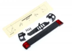 Traxxas Tailgate panel/ tail light lens (2) (left & right)/ mounting hardware – TRX8117