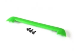 Traxxas Tailgate protector, green/ 3x15mm flat-head screw (4) – TRX8912G