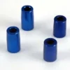 Traxxas Tapered bearing block spacers (blue-anodized, aluminum) (3x6x10.75mm) (2)/(3x6x8.9mm) (2) – TRX4828