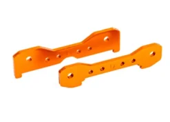 Traxxas Tie bars, rear, 6061-T6 aluminum (orange-anodized) – TRX9528T