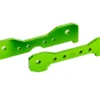 Traxxas Tie bars, rear, 6061-T6 aluminum (green-anodized) – TRX9528G