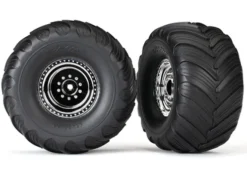 Traxxas Tires & wheels, assembled, glued – TRX3665X