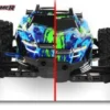 Traxxas Tires & wheels, assembled, glued (black 2.8″ wheels, Sledgehammer tires, foam inserts) (4WD electric front/rear, 2WD electric front only) (2) (TSM rated) – TRX6792
