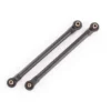Traxxas Toe links, 119.8mm (108.6mm center to center) (black) (2) (for use with 8995 WideMax suspension kit) – TRX8997