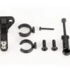 Traxxas Trailer hitch (assembled)/ trailer coupler/ 3mm spring pre-load spacers (2)/ 2.5x8mm BCS (2)/ 1.6x10mm BCS (self-tapping) (1) – TRX9796