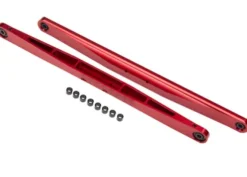 Traxxas Trailing arm, aluminum (red-anodized) (2) (assembled with hollow balls) – TRX8544R