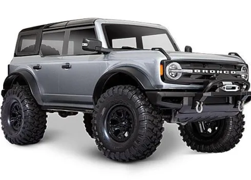 Traxxas TRX-4 2021 Ford Bronco Crawler RTR Silver – zonder batterij en lader