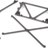 Traxxas Tube chassis, center support/ cage top/ rear cage support – TRX8433