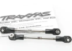 Traxxas Turnbuckles, toe link, 59mm (78mm center to center) (2) (assembled with rod ends and hollow balls) – TRX3745