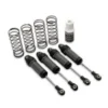 TRAXXAS Ultra Shocks (gray) (long) (complete w/ spring pre-load spacers & springs) (4) – TRX3760-GRAY