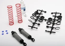 Traxxas Ultra Shocks (grey) (xx-long) (complete w/ spring pre-load spacers & springs) (rear) (2) – TRX3762A